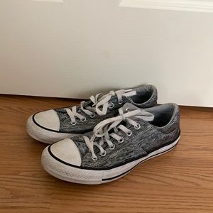 Women’s Gray Converse Sneakers